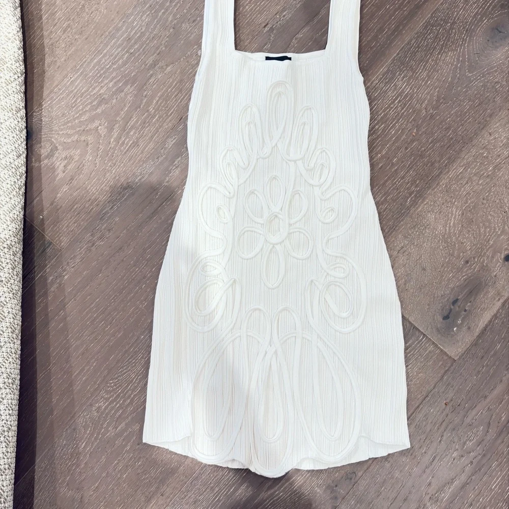 MAJORELLE Mini dress in Ivory - Picture 6 of 6